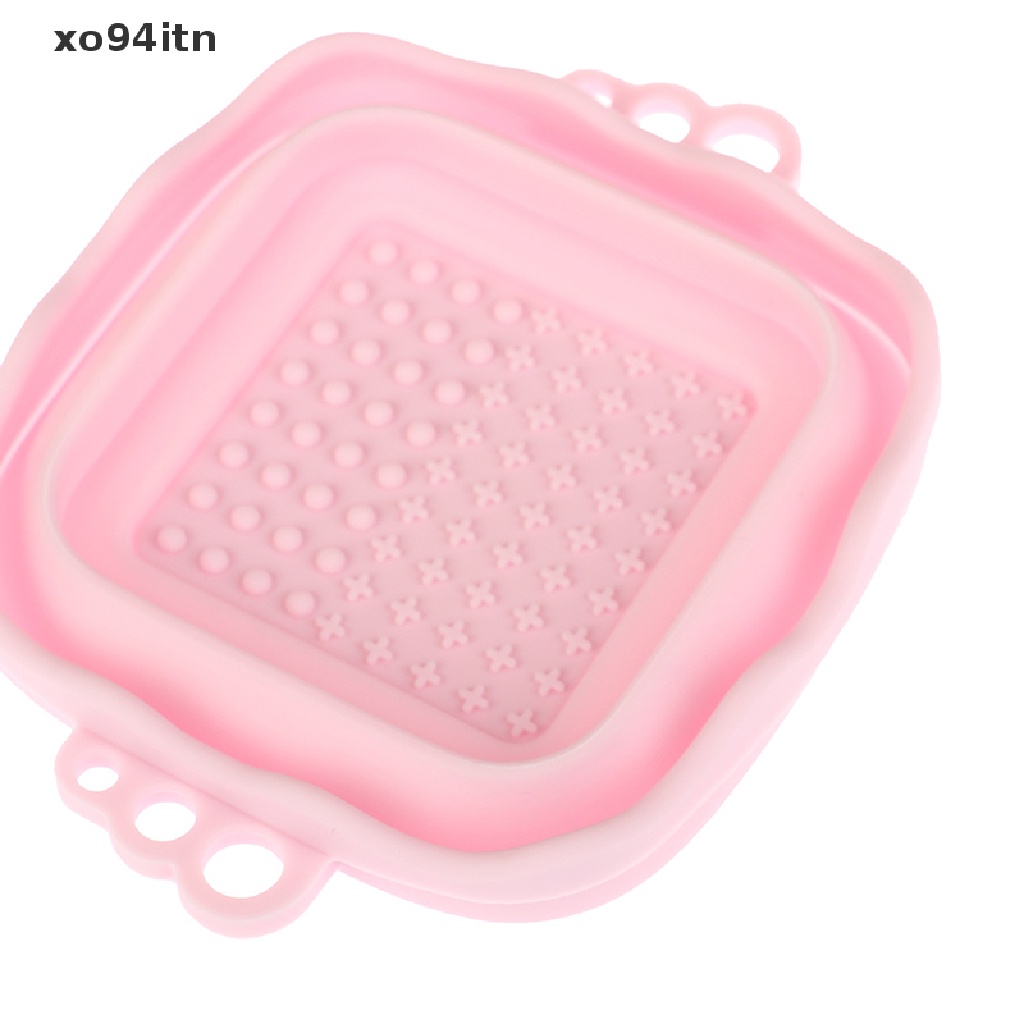 Miếng Silicone Vệ Sinh Cọ Trang Điểm Gấp Gọn Tiện Lợi