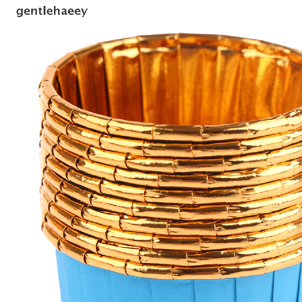 Set 10 Cốc Lá Nhôm Làm Bánh Cupcake Muffin