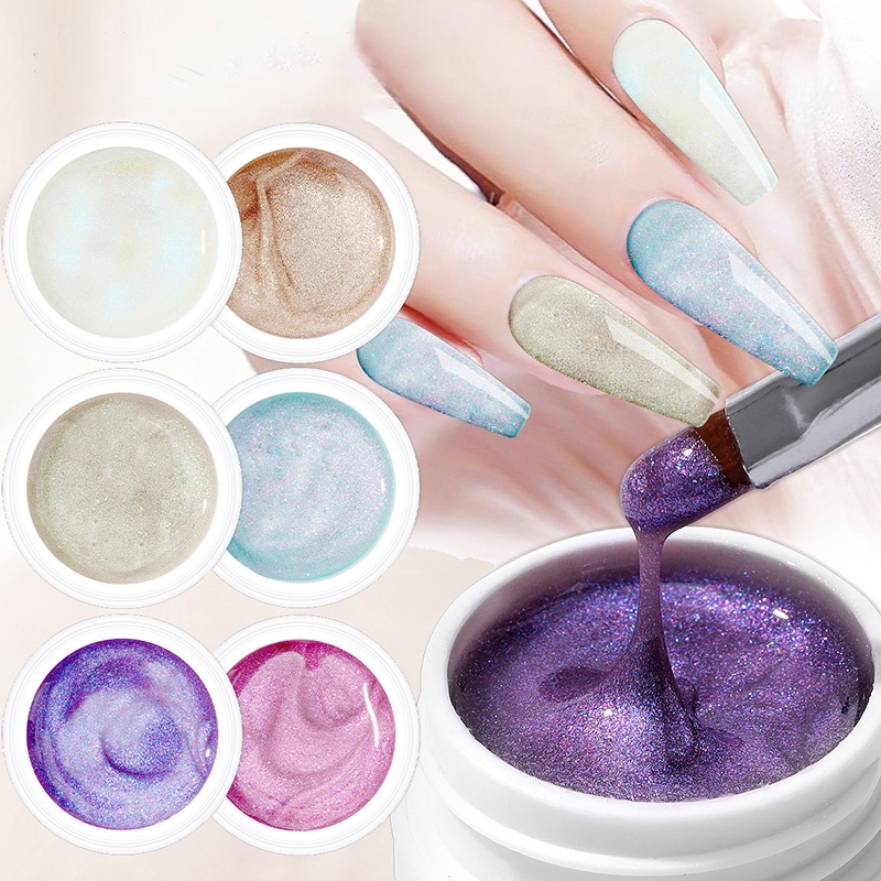 Gel Sơn Móng Tay Lấp Lánh Chống Thấm Nước