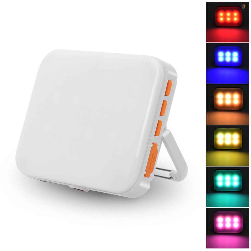 Đèn LED Trợ Sáng Đa Năng Andoer LY-01 RGB 3200K-6500K Tích Hợp Pin Đen