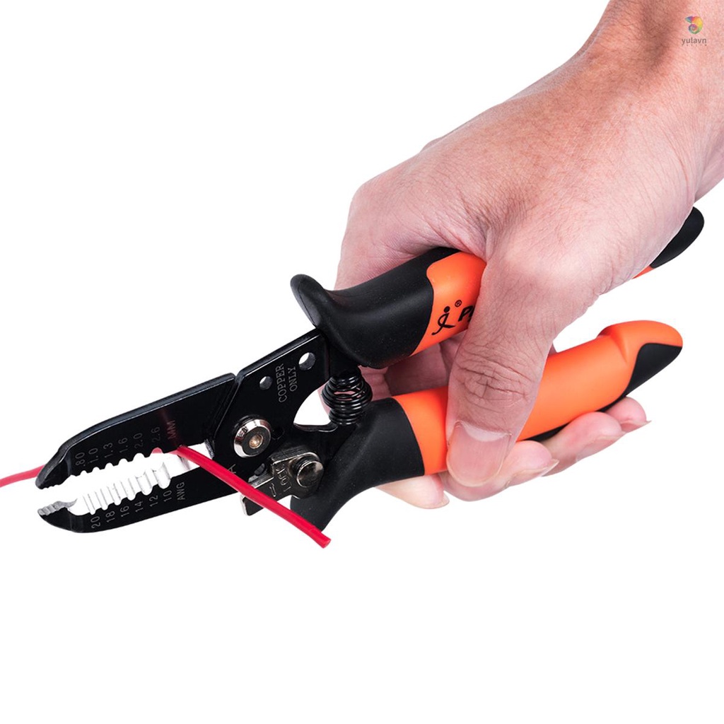 Kìm Cắt Dây Hai Lớp 6 Lỗ Đa Năng PARON AWG20-10 0.