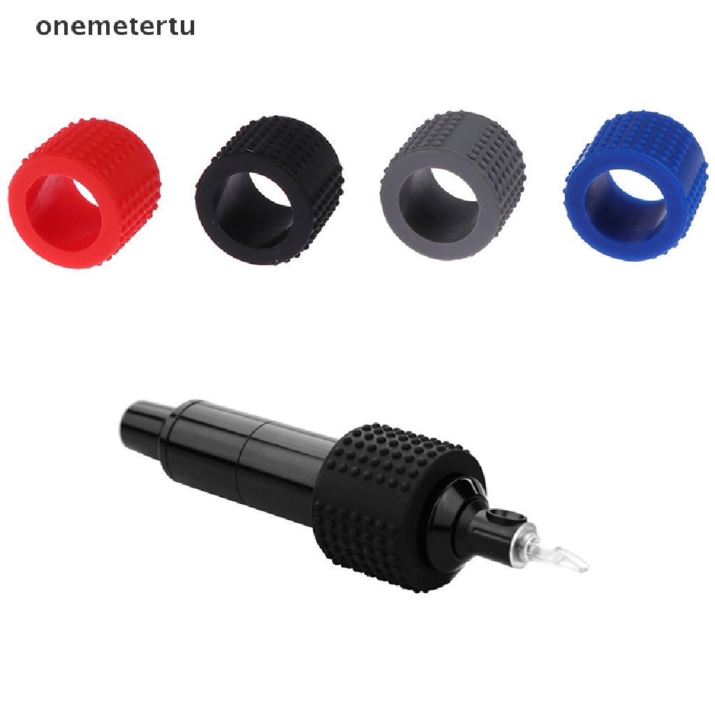 Onemetertu 1 Vỏ Bọc Tay Cầm Bút Máy Xăm 25mm Bằng Silicon Chống Trượt