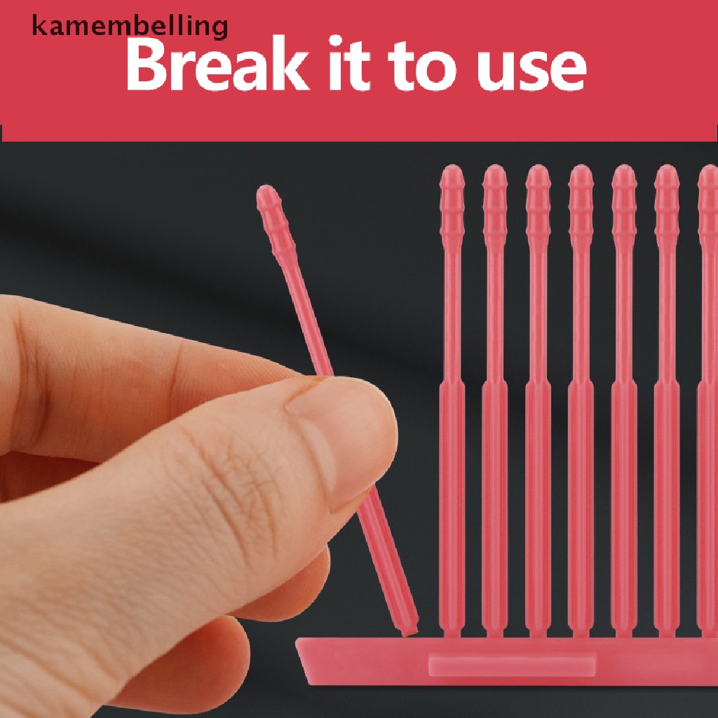 Kamembelling Set 20 Tăm Bông Dạng Xoắn Ốc Dùng Một Lần