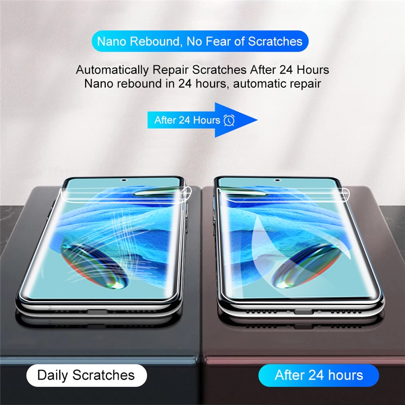 Miếng Dán PPF Hydrogel Mềm Trong Suốt Bảo Vệ Màn Hình Cho Xiaomi Mi Redmi Note 12 11 Pro 12S 11S