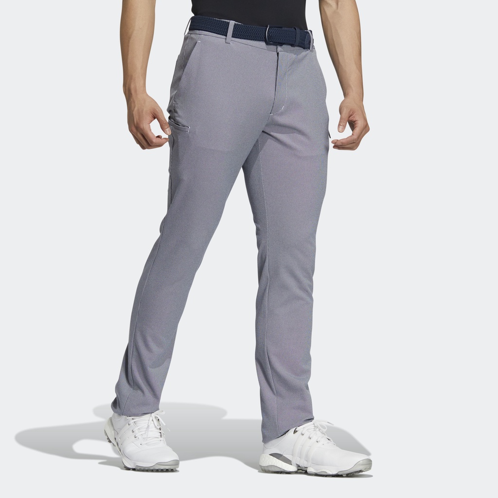 Adidas Đánh gôn Quần Houndstooth Nam trắng HC3790