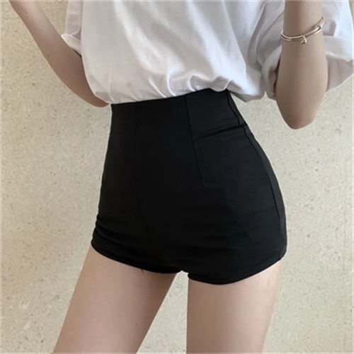 Quần Short Dáng Chữ A Lưng Cao Thoải Mái Thời Trang Mùa Hè 2023 Cho Nữ