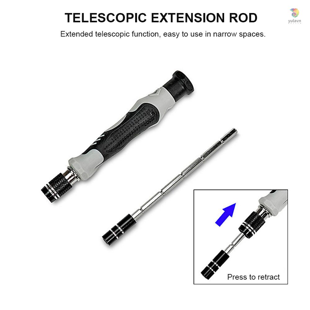 Bộ Dụng Cụ Sửa Chữa Đồng Hồ Máy Tính 115 Trong 1 98 Bits Đa Năng