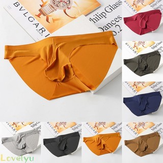 ⭐2023 ⭐Men Underwear Soft Solid Thong Bikini Underpants Breathable Bulge Pouch
