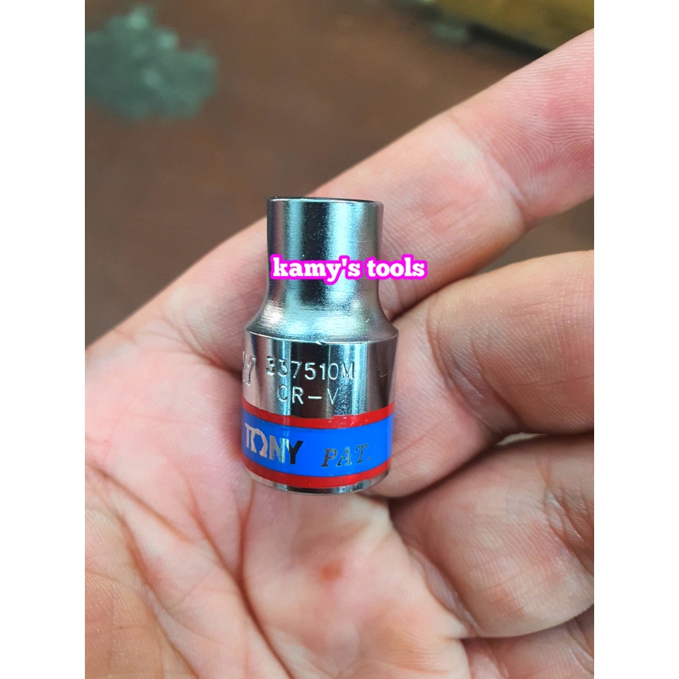 Đầu tuýp khẩu E 3/8 inch Kingtony E8 E10 E12 E14 E16 E18 337508M 337510M 337512M 337514M 337516M 337518M