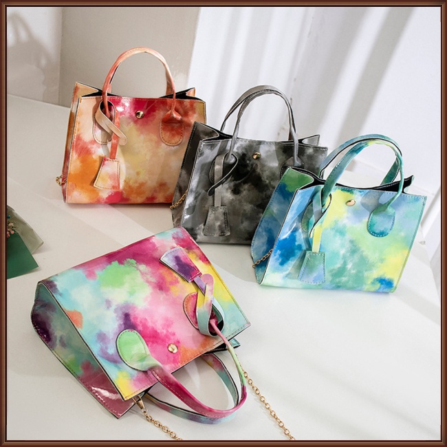 Túi Đeo Chéo Vai Bằng Da Nhân Tạo Nhiều Màu Sắc Thời Trang Sành Điệu Cho Nữ