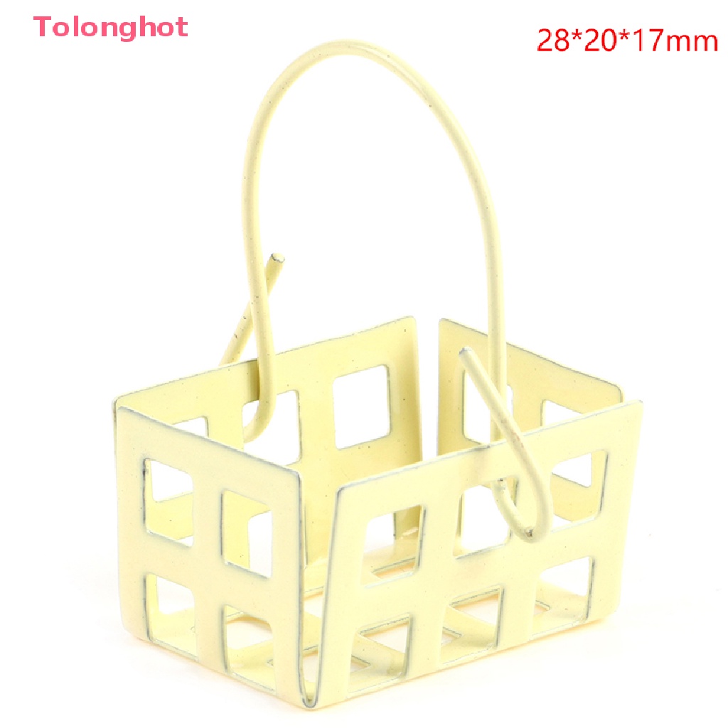 Giỏ Đựng Trái Cây / Rau Củ Mini Tỉ Lệ 1: 12 Trang Trí Nhà Búp Bê