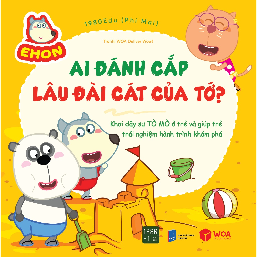 Sách - Combo 6 cuốn Wolfoo Ehon
