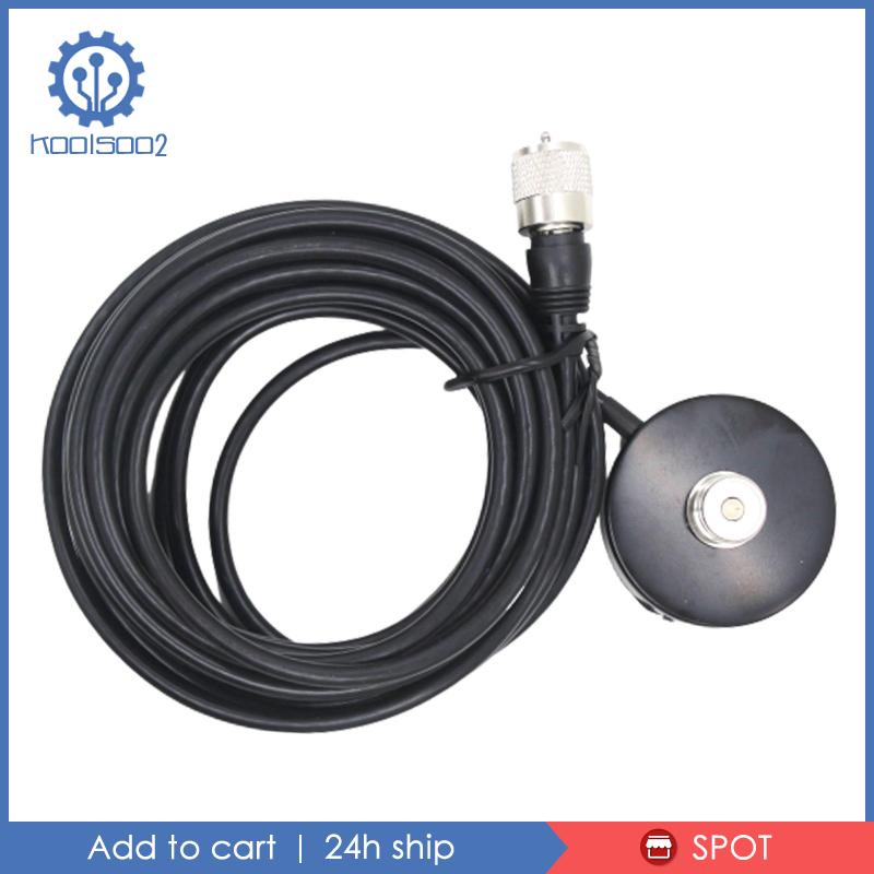 Đế Ăng Ten Koolsoo2 mini 5M Cbale Gắn Trên Nóc Xe Hơi