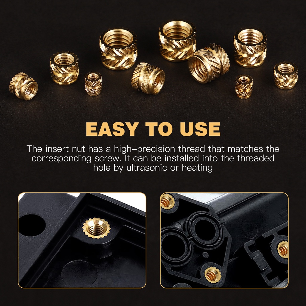 Đai Ốc Nối Máy In 3d Bằng Đồng Thau Chuyên Dụng