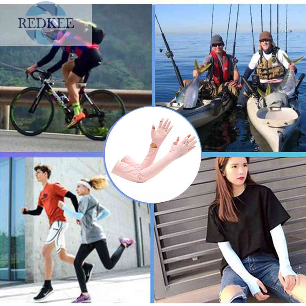 Vỏ Bọc Cánh Tay Chống Trượt Thoáng Khí Dùng Khi Đi Xe Đạp / Câu Cá