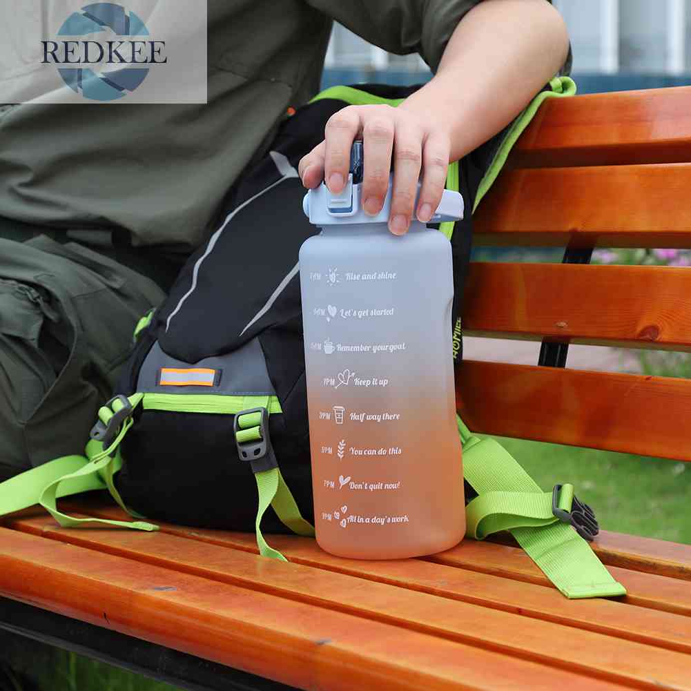 Bình Nước Thể Thao 2000ml Chống Rò Rỉ Tiện Dụng