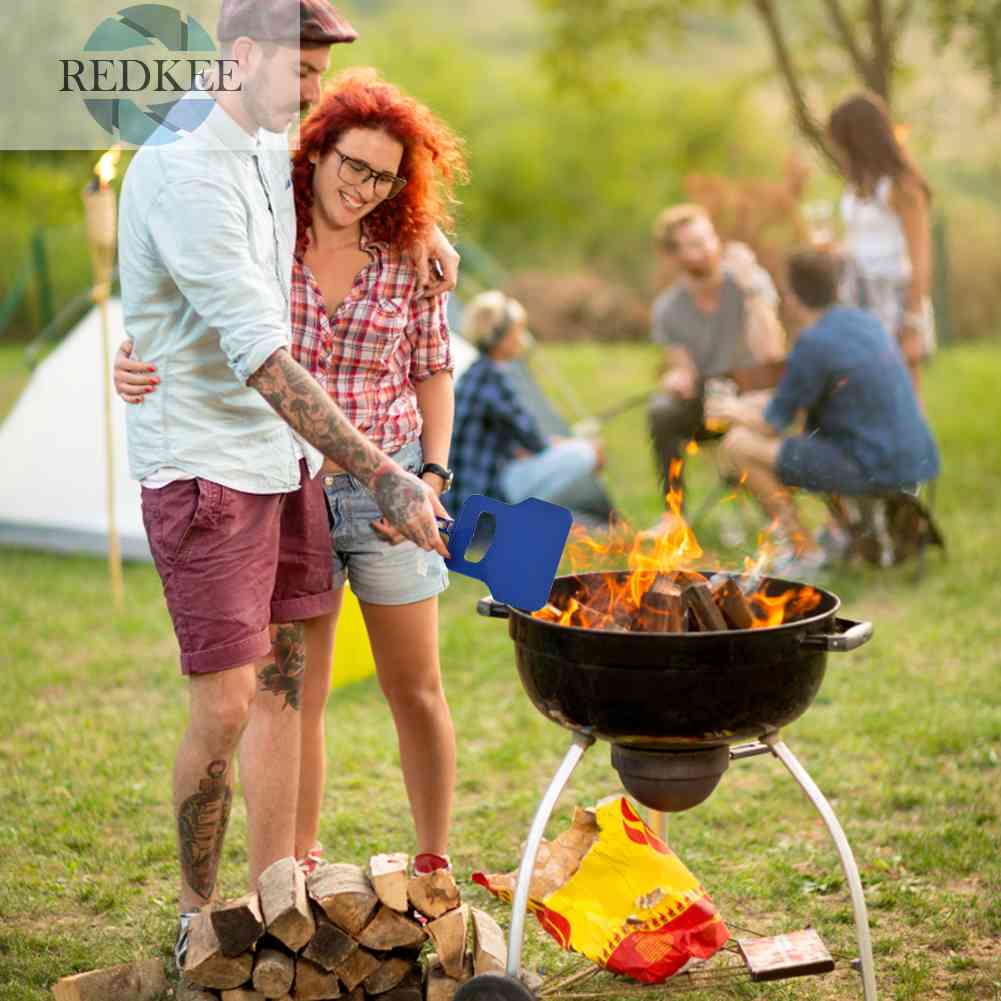 Quạt Thổi Khí Dạng Tay Quay Tiện Dụng Khi Đi Cắm Trại