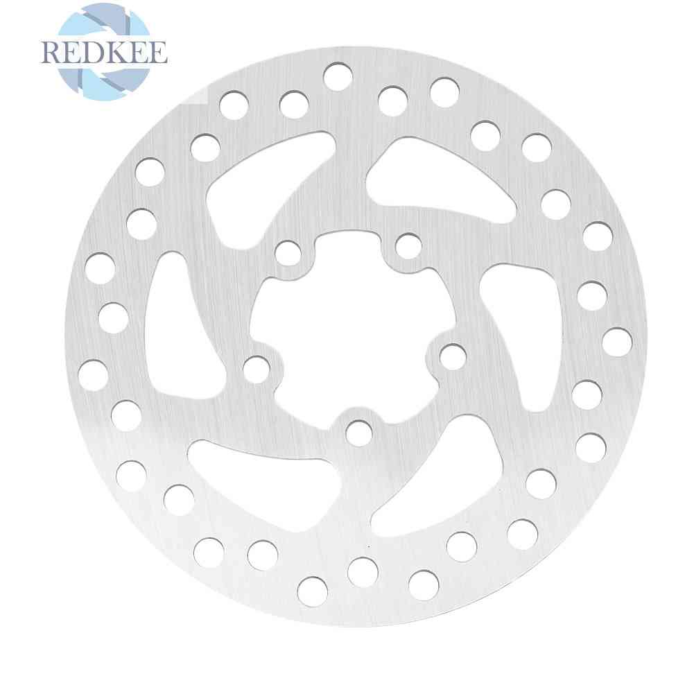 Đĩa Phanh 120mm M365 PRO Bằng Thép Bạc Kèm 5 Ốc Vít Cho Xe Điện