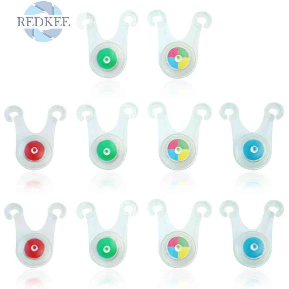 Bộ 10 Đèn LED Chống Thấm Nước Treo Lều Cắm Trại Màu Sắc Ngẫu Nhiên