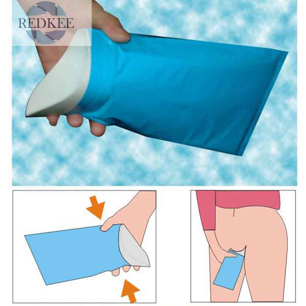 Set 10 Túi Đi Tiểu 600CC Dùng Một Lần Tiện Dụng