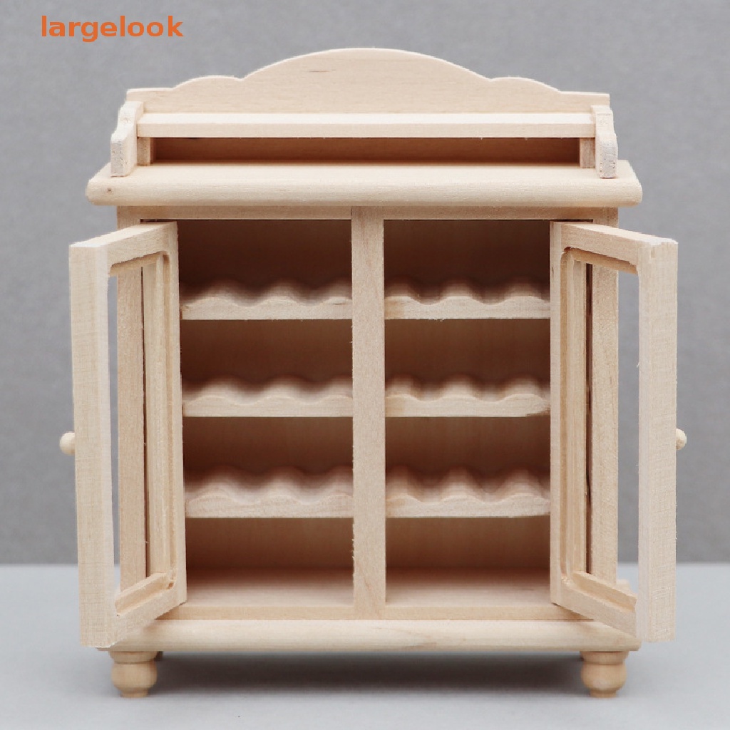 Mô Hình Tủ Rượu Mini Dùng Trang Trí Nhà Búp Bê