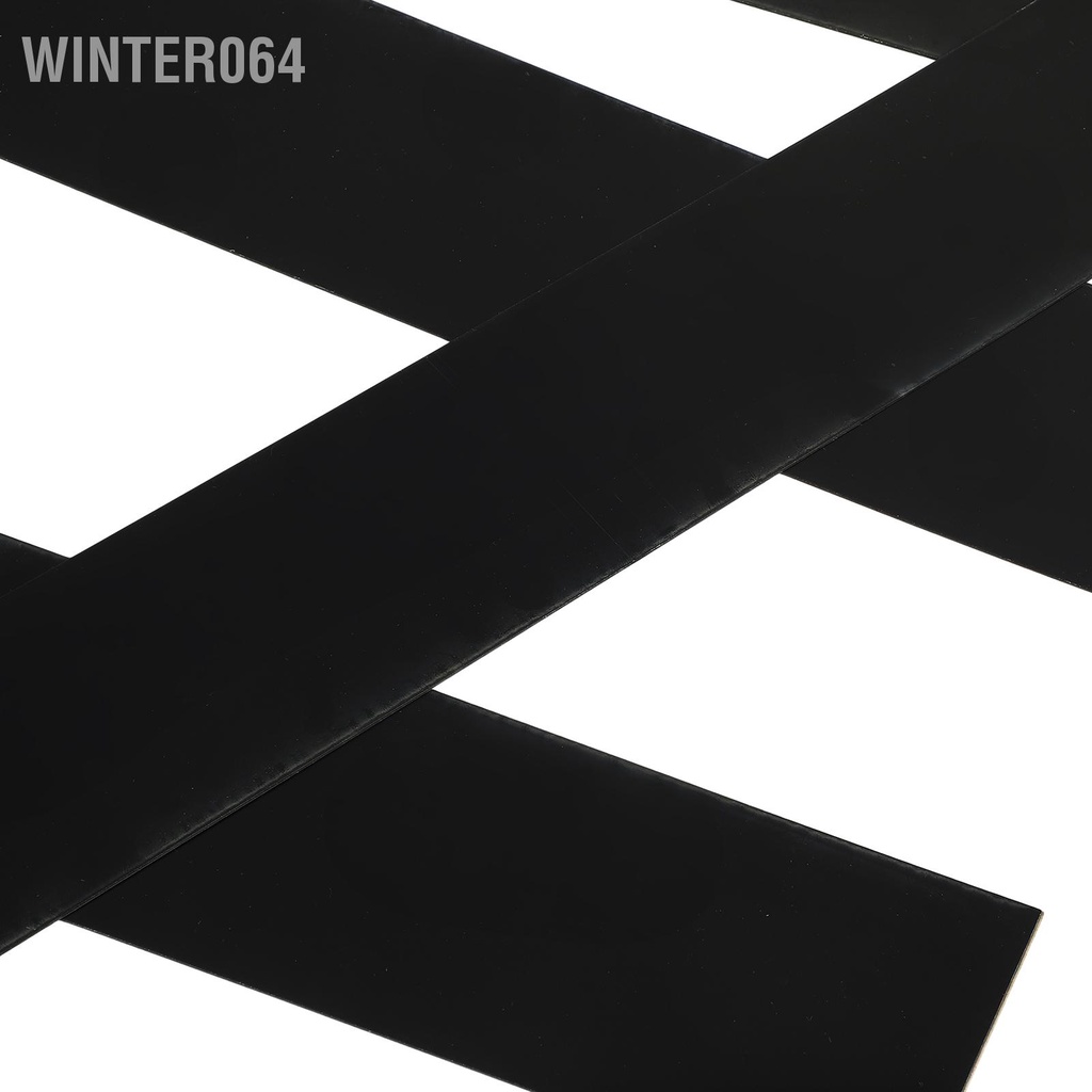 Winter064 10 Miếng Dán Cửa Sổ Ô Tô Trụ Cột Màu Đen Bóng Chống Trầy Xước Thay Thế Cho Dodge Town 2008 ‑ 2016