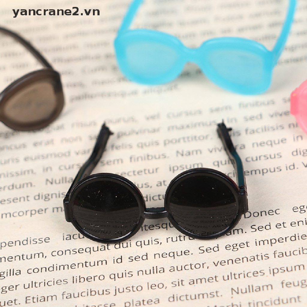 Set 20 Kính Râm Thời Trang Nhiều Màu Sắc Dành Cho Búp Bê 1 / 6 17 / 30cm