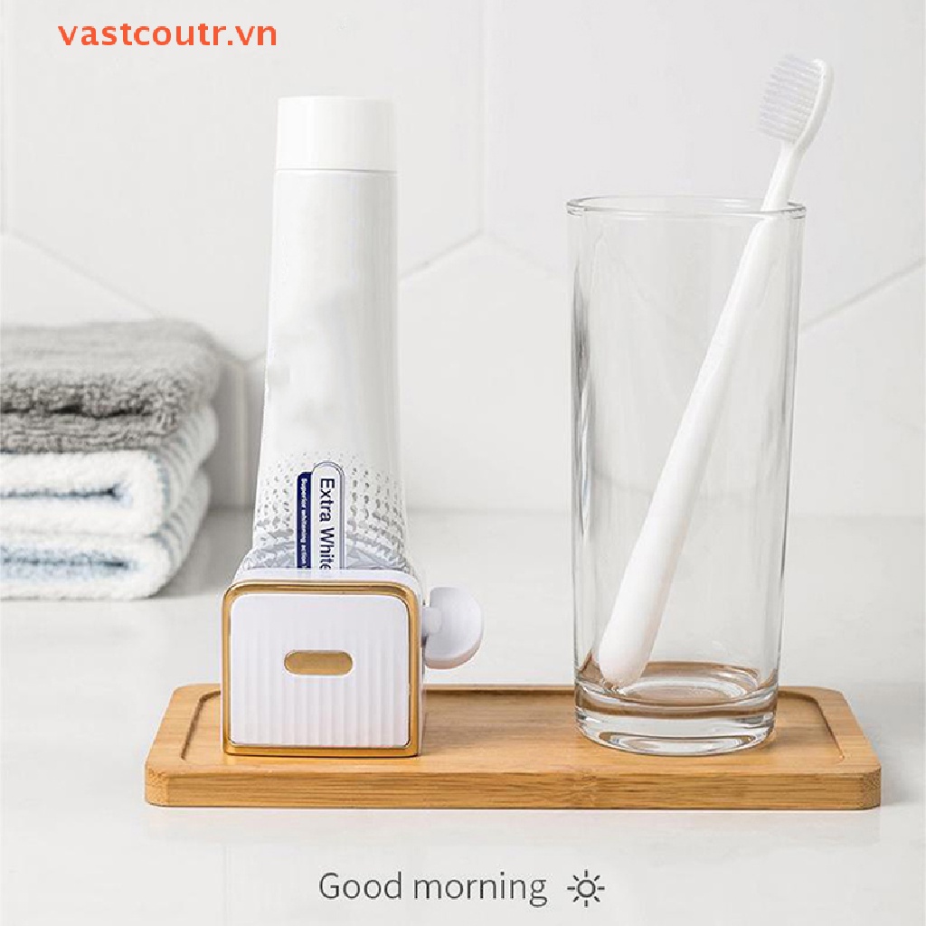 Dụng Cụ Ép Kem Đánh Răng Gắn Tường Tiện Lợi