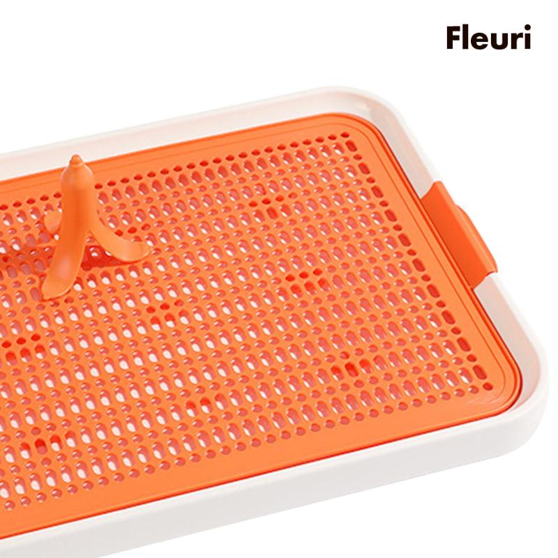 [Fleurir] Khay Lót Bồn Cầu Huấn Luyện Thú Cưng Thỏ