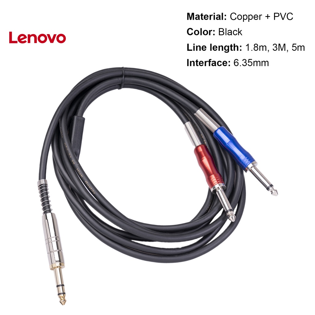 Cáp Âm Thanh Chống Nhiễu Hoa Hướng Dương Ổn Định 6.35mm Male Sang Dual Track Audio