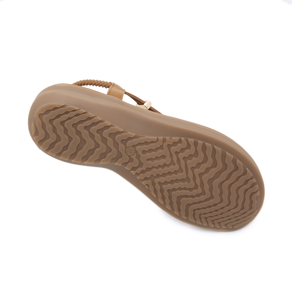 Giày Sandal Mũi Tròn Thoải Mái Phong Cách Bohemian Size Lớn 41 42