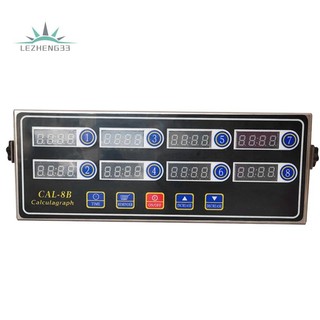 Cal-8b đồng hồ hẹn giờ nấu ăn 8 kênh màn hình lcd dùng cho nhà bếp