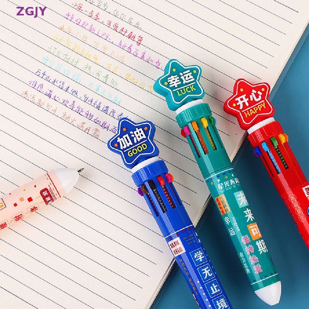 Bút Bi Tự Động Họa Tiết Hoạt Hình Đơn Giản Sáng Tạo Mới