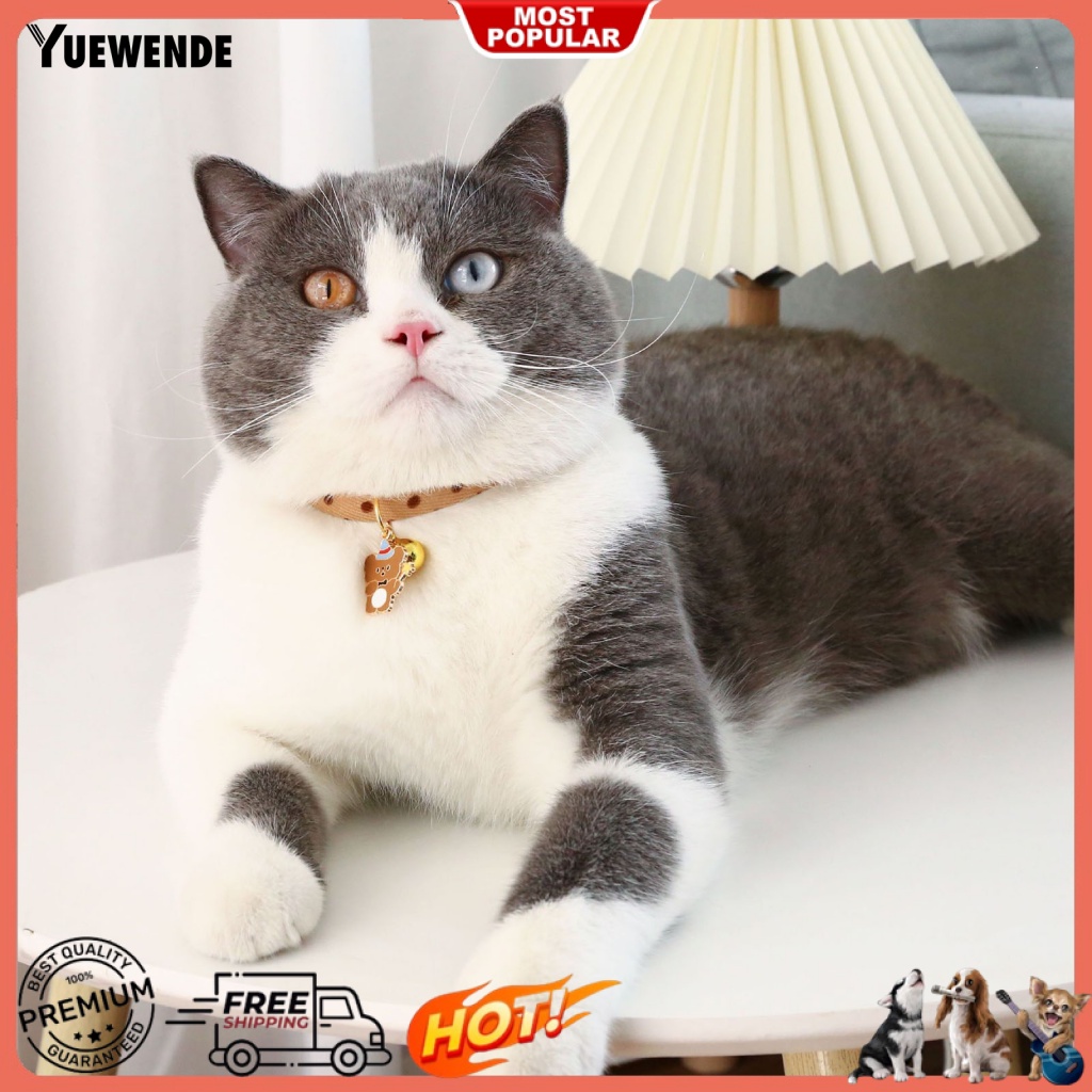 Vòng Cổ YE.B Mạnh Mẽ Có Chuông Màu Sắc Tươi Sáng Cho Thú Cưng