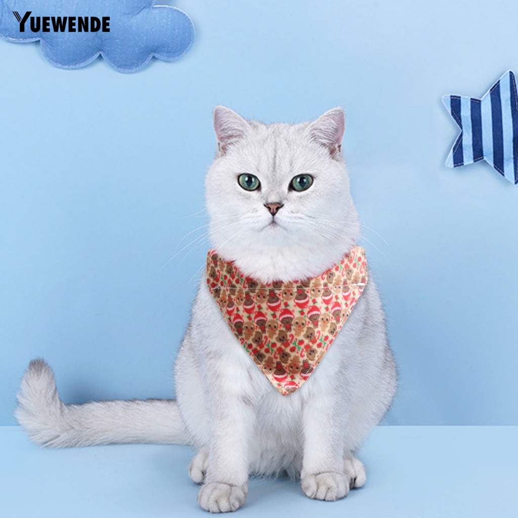 Ye.b Yếm Tam Giác Bằng Vải Cho Thú Cưng Kerchief Kerchief Kerchief