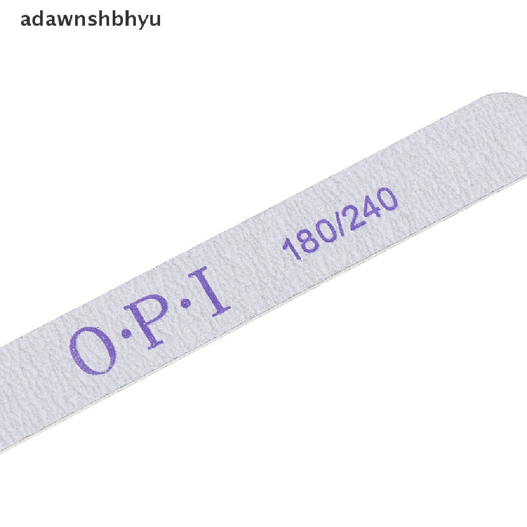 Bộ 10 Cây Dũa Móng Tay Bằng Gỗ Hai Mặt Dày Dặn