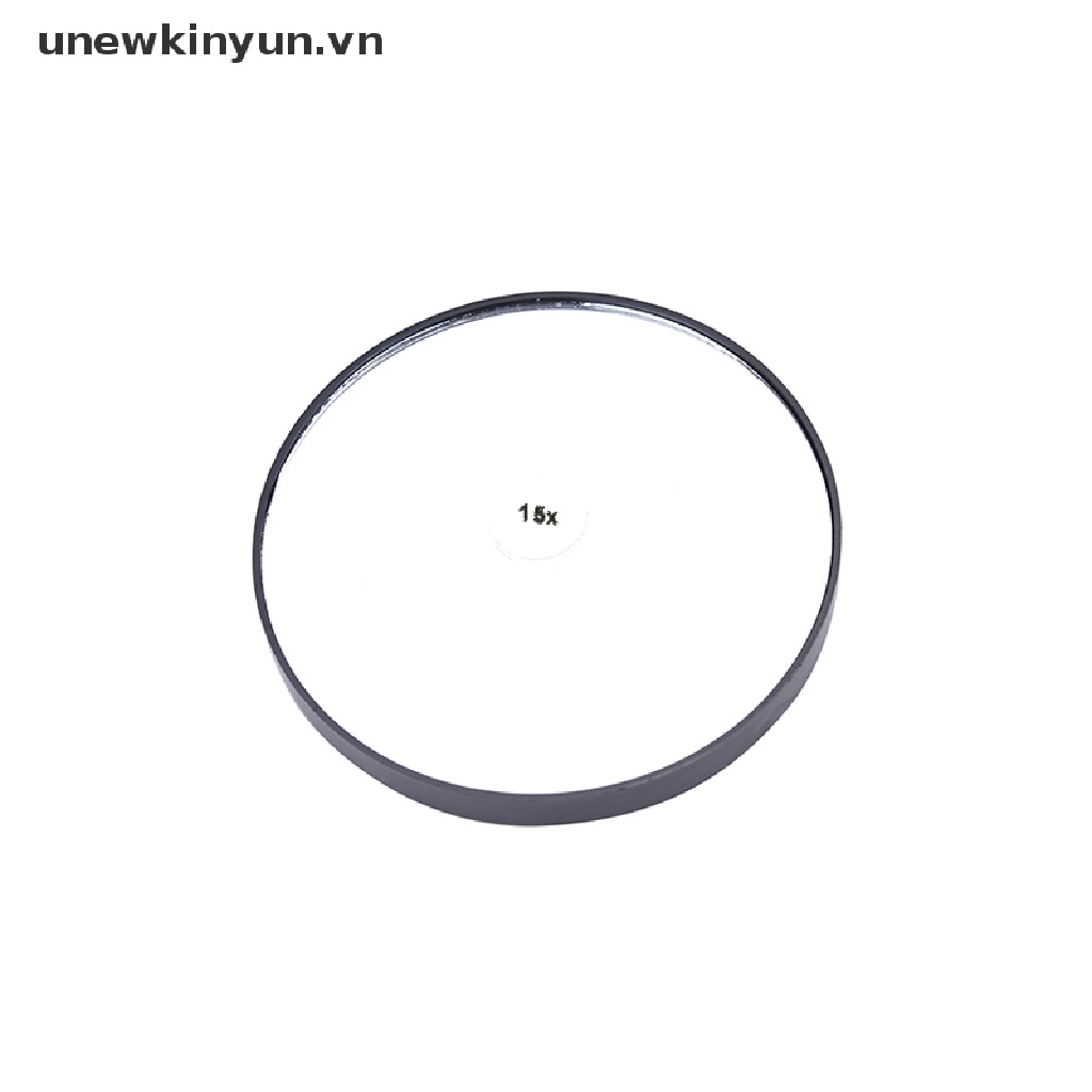 Gương Trang Điểm Phóng Đại 15X 3.5 &quot;Có Giác Hút Tiện Dụng Gương Trang Điểm Phóng Đại 2 Mặt Có Giác Hút Tiện Dụng Đèn Trang Điểm Làm Sáng Da