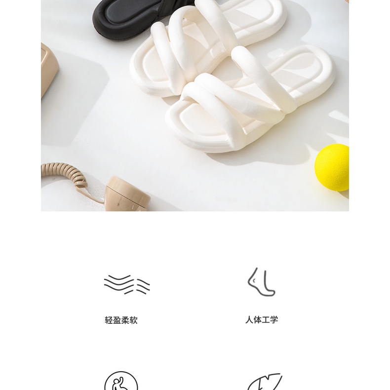 Dép Đi Trong Nhà Đế Dày Thời Trang Mùa Hè Đơn Giản Cho Cặp Đôi