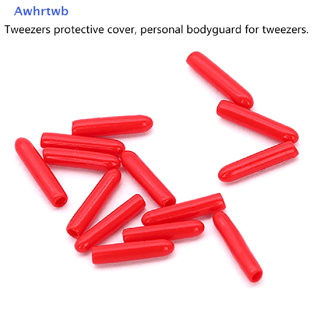 Set 10 Nắp Cao Su Gắn Nhíp Gắp Lông Mi Giả Mới