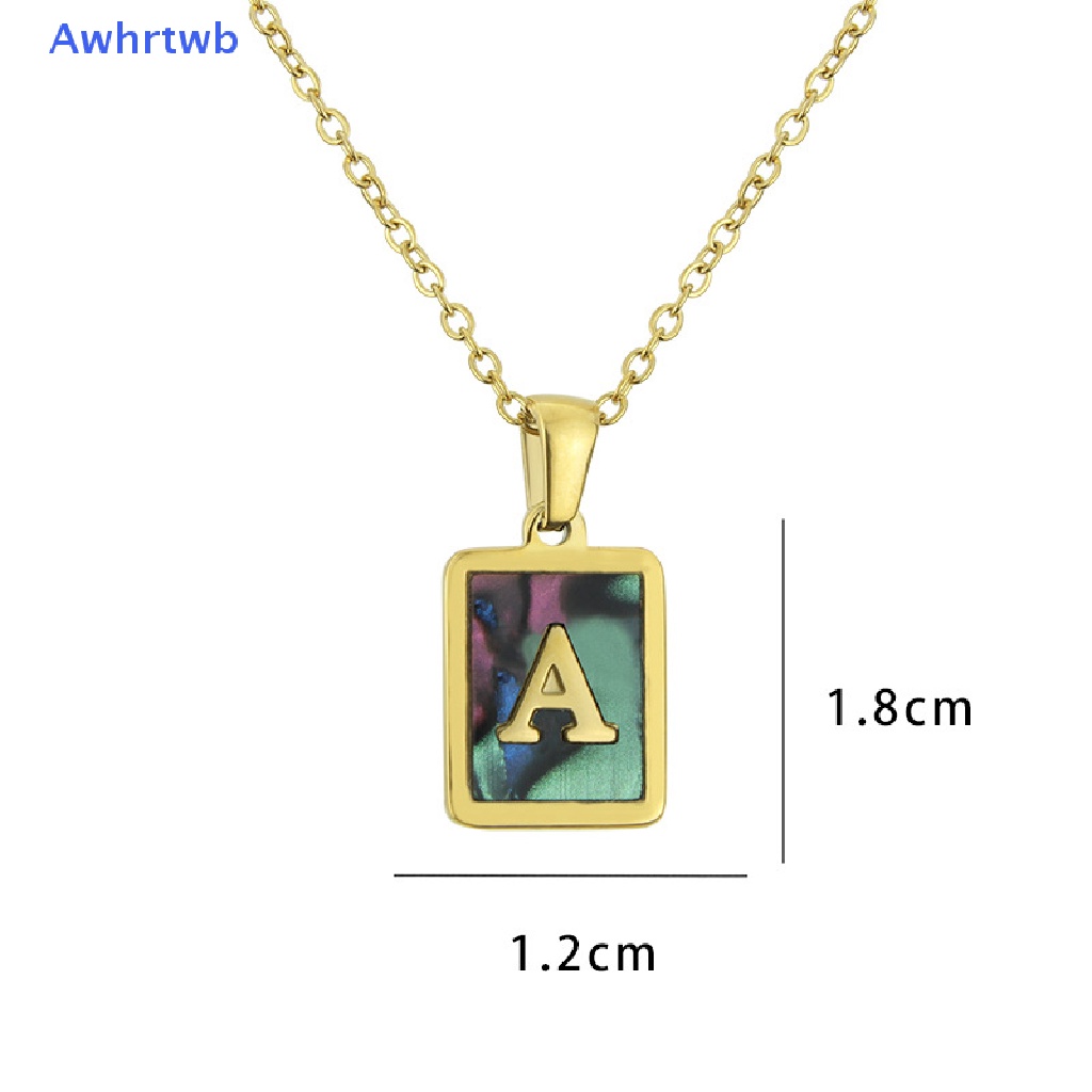 Vòng cổ Mặt 26 Chữ Cái Bằng Thép Không Gỉ Mới