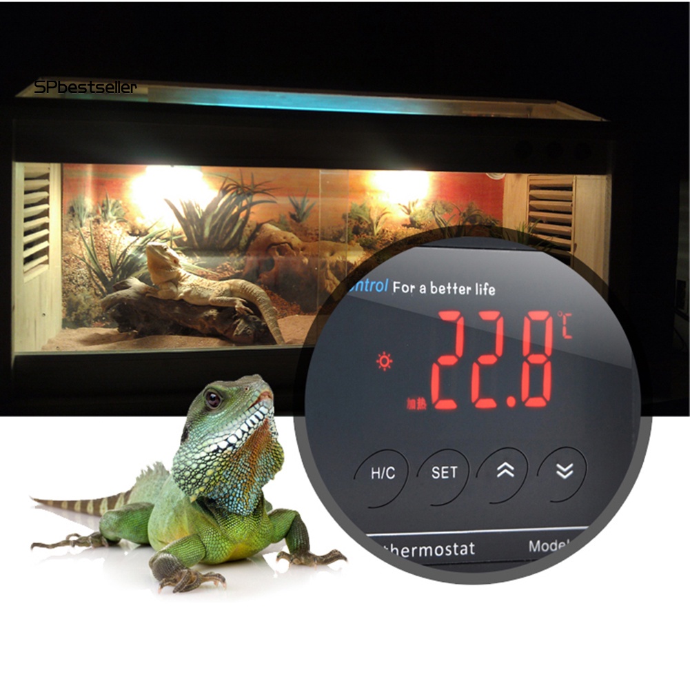 Bộ Điều Khiển Nhiệt Độ Kỹ Thuật Số LED Cho Bò Sát / Thằn Lằn / Rắn / Bể Cá