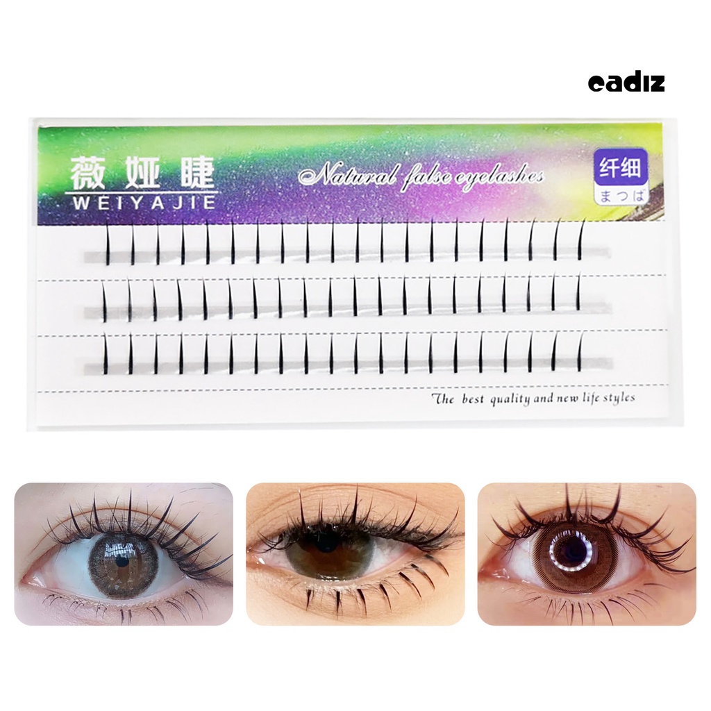 1 Hộp Lông Mi Giả Ba Chiều Sợi Thật Trang Điểm Mắt Ba Chiều CADI * 1 Dành Cho Bạn Nữ