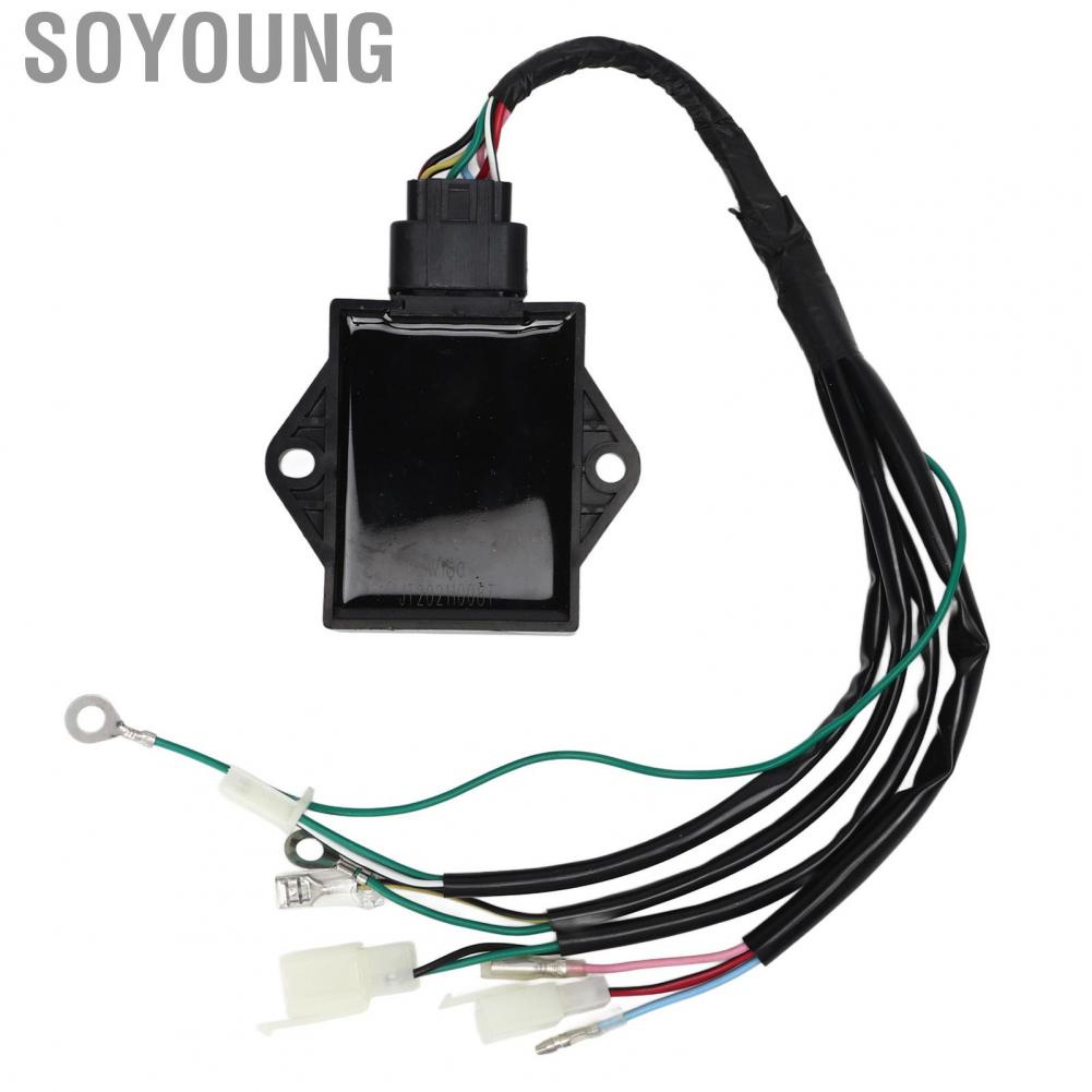 Soyoung Digital CDI Ignition Box Motorcycle Ignitor Environmental Adaptable 8PIN with High Strength for Motorbike