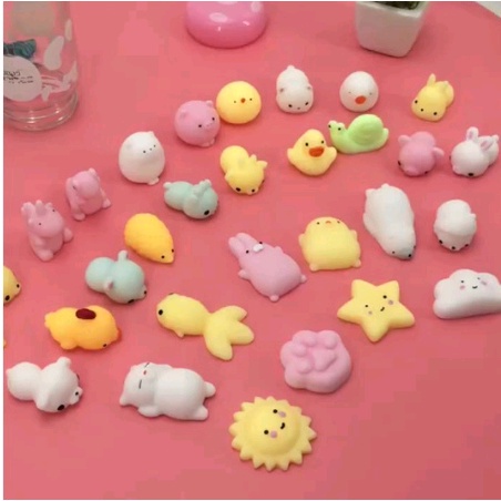Thú mochi xả stress - Đồ chơi thú mochi squishy
