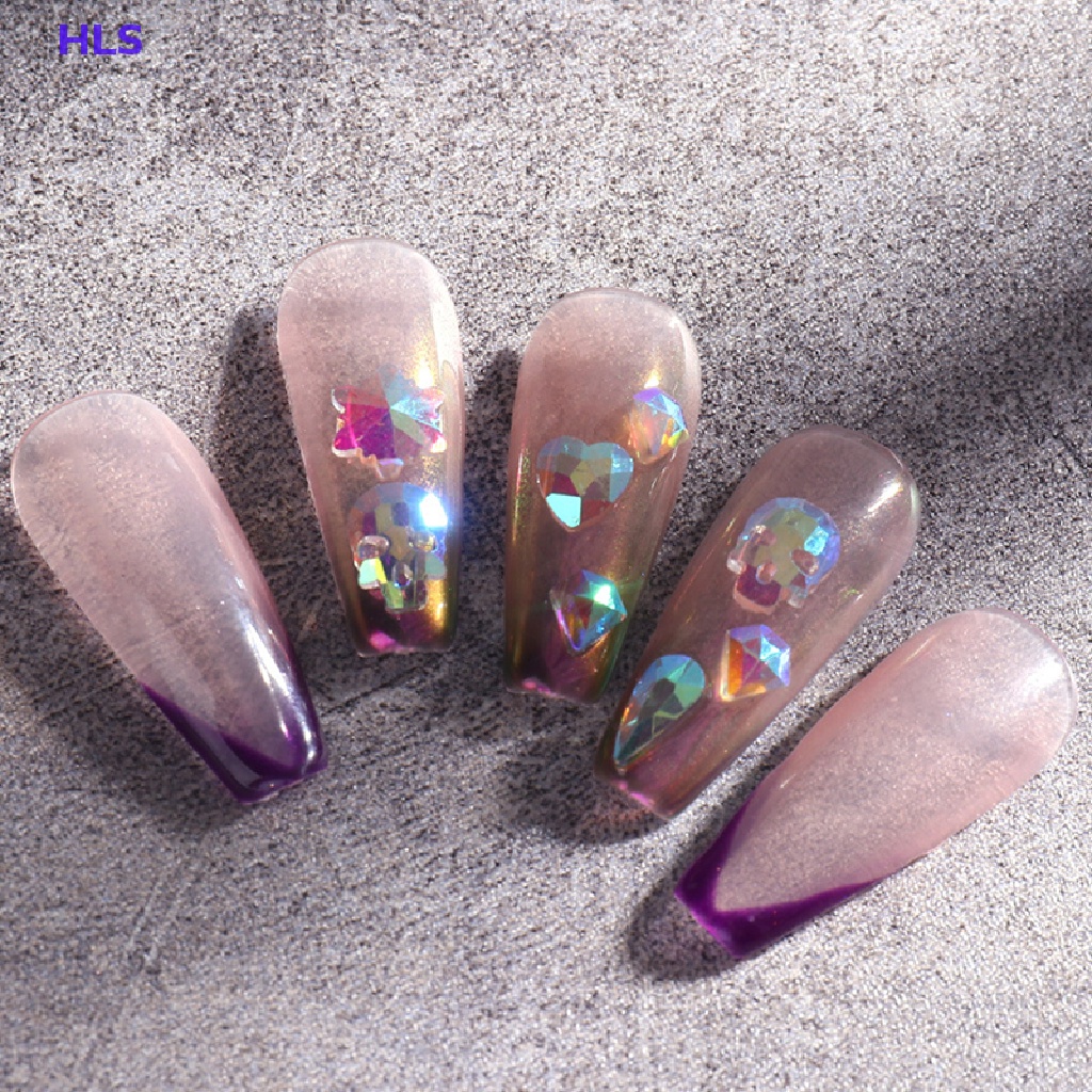 Hộp 6 Kích Cỡ AB / Đính Đá Pha Lê Nhiều Màu Sắc