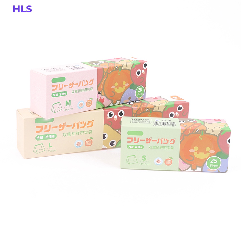 [HLS] Túi Zip Bảo Quản Thực Phẩm Tươi Mới Có Thể Tái Sử Dụng