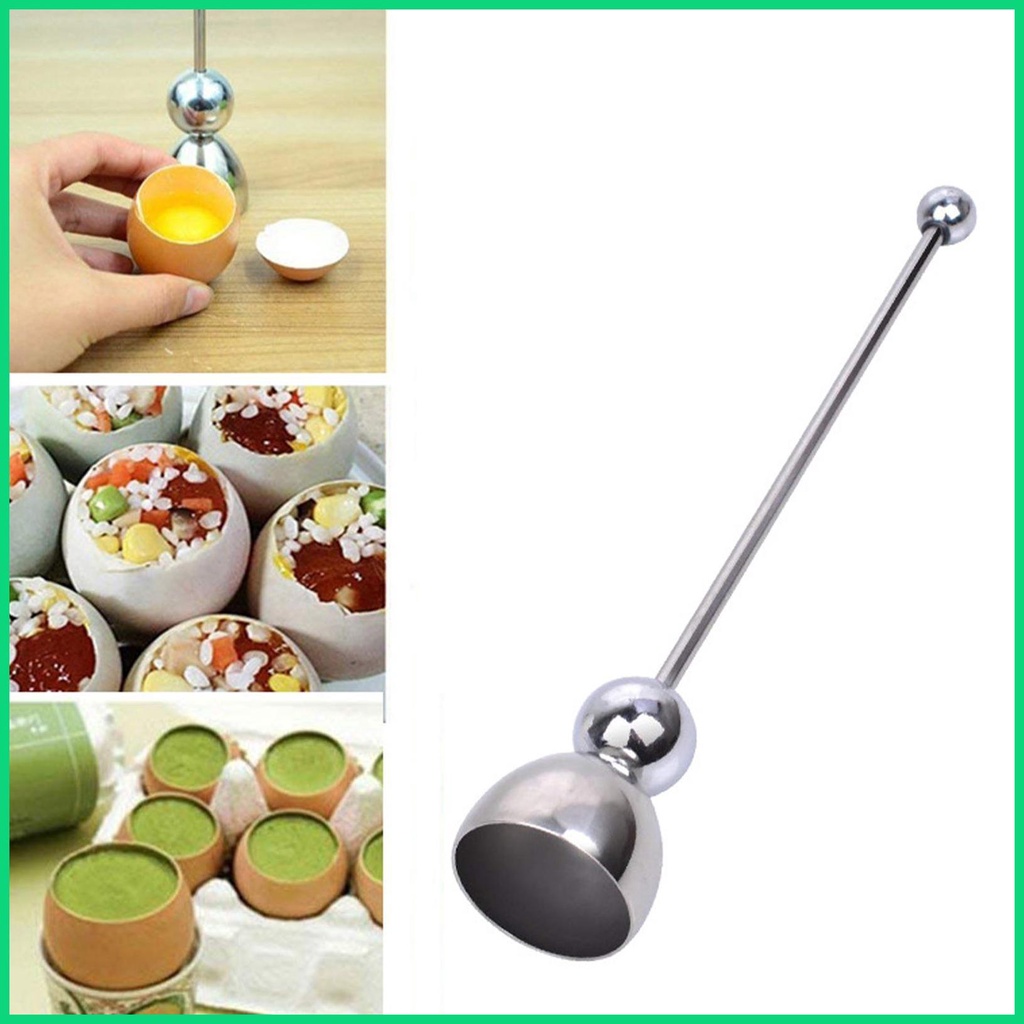 Dụng Cụ Cắt Vỏ Trứng Bằng Thép Không Gỉ Tiện Dụng Cho Nhà Bếp