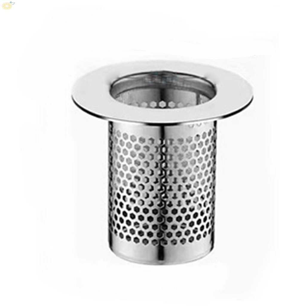 1 Dụng Cụ Lọc Tóc Bằng Thép Không Gỉ Màu Bạc Chắc Bền Mới Cho Bồn Rửa Nhà Bếp Nhà
