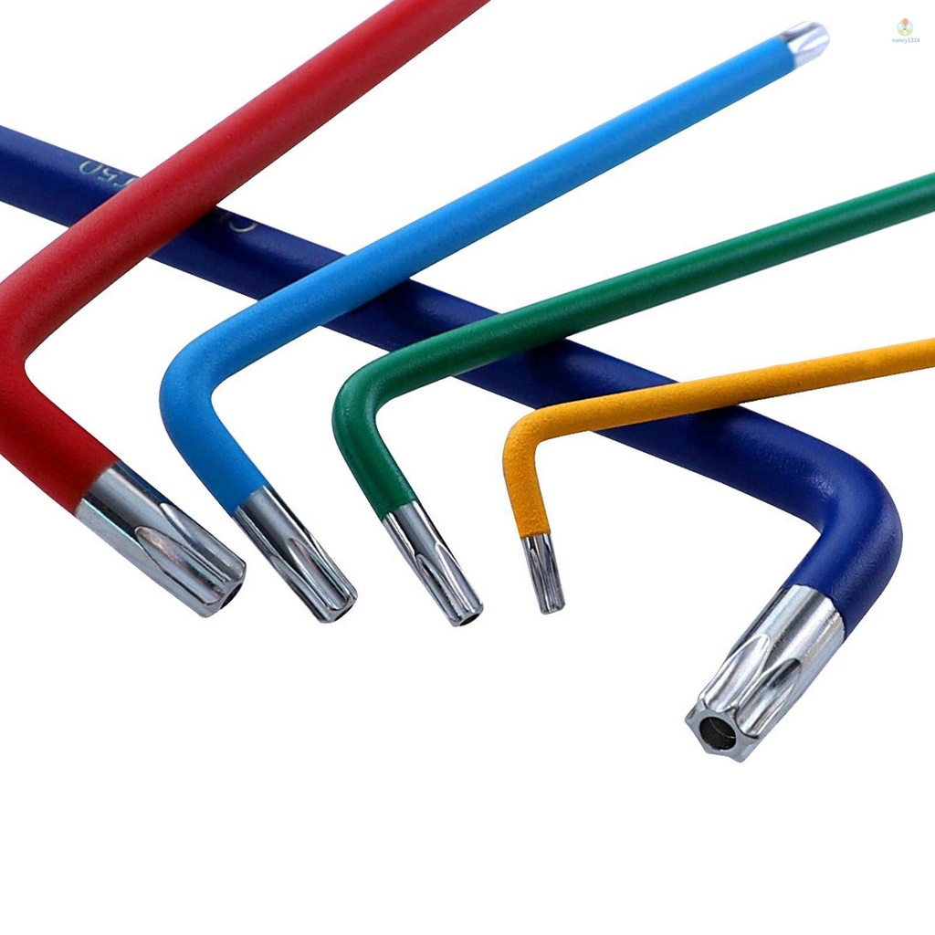 Bộ Cờ Lê Lục Giác 9 Kích Cỡ Khác Nhau Bằng Thép Chrome Vanadium