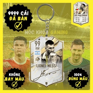 Móc khóa l. messi signature icon